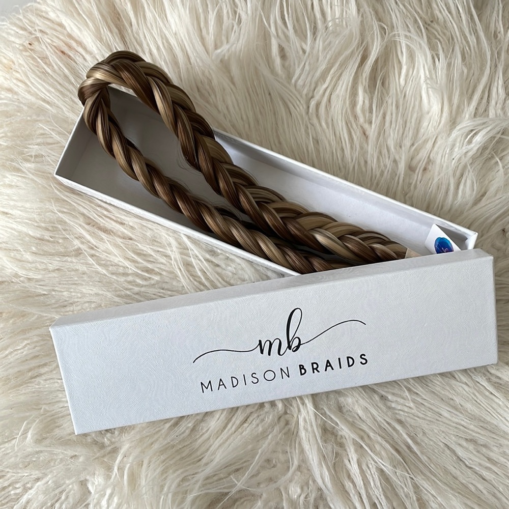 Madison Braids two strand highlighted hair braid